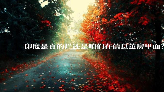 印度是真的烂还是咱们在信息茧房里面？